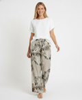 Linen Trousers — BEIGE
