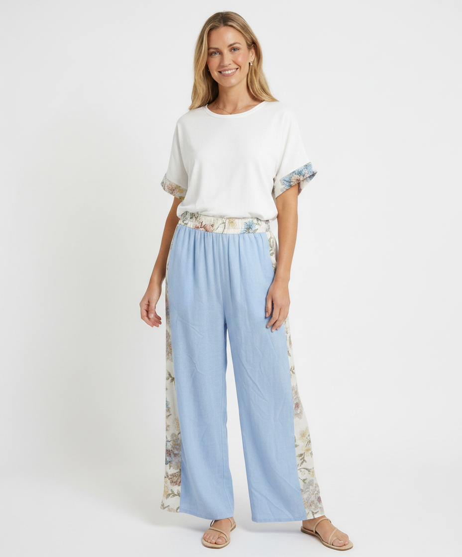 Trousers — SKY BLUE