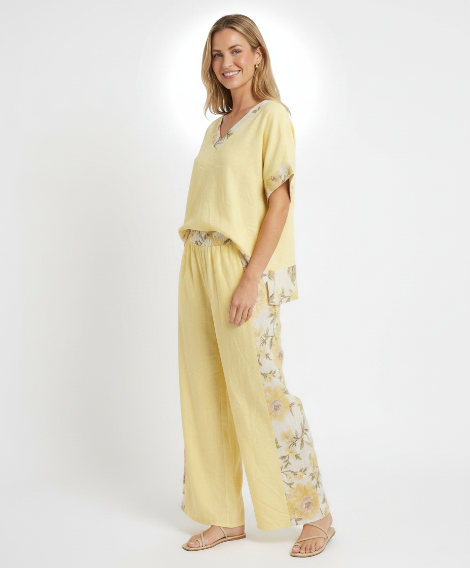 Trousers — yellow/ /giallo