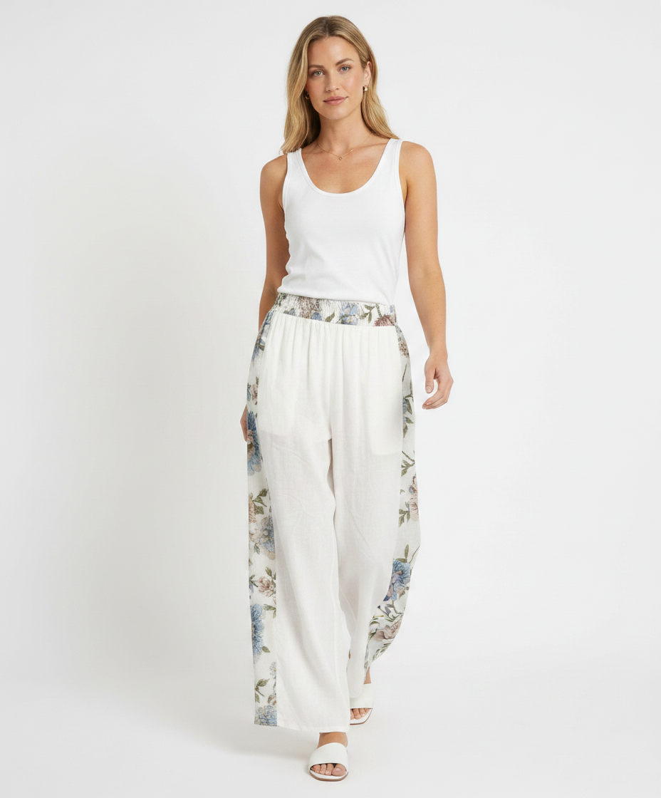 Trousers — WHITE/ /bianco