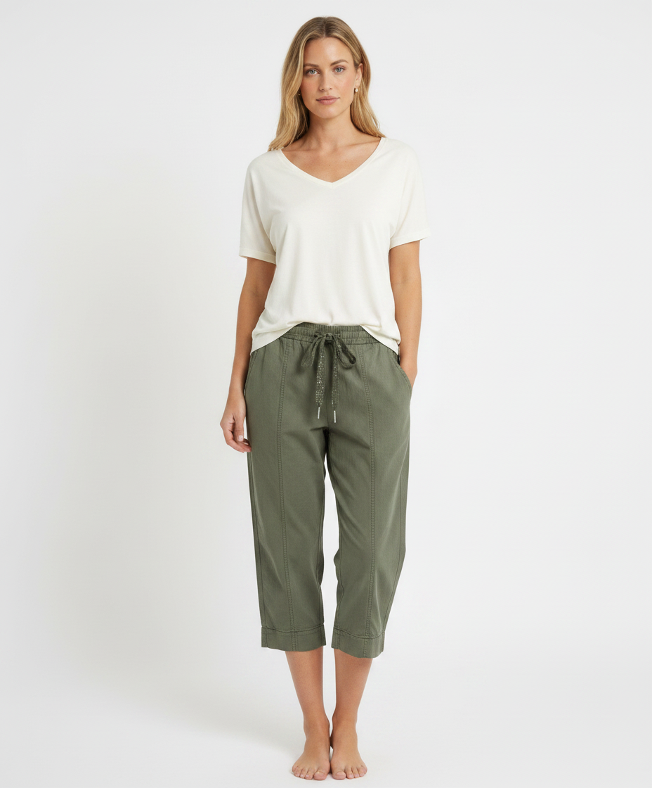 Trousers — MILITARY GREEN/ /verde militare