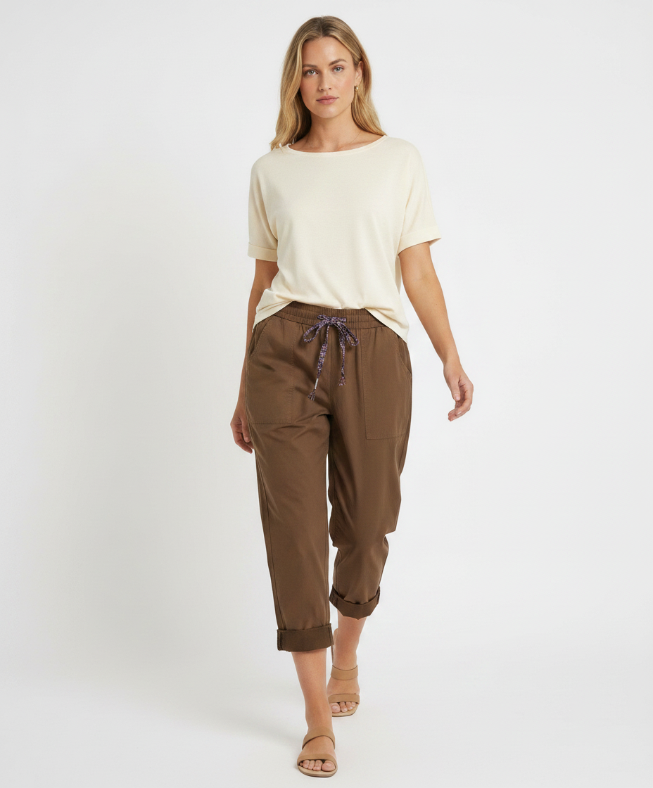 Trousers — Brown