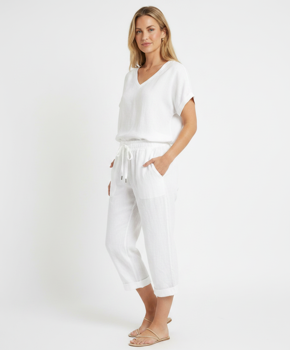 Trousers — WHITE/ /bianco